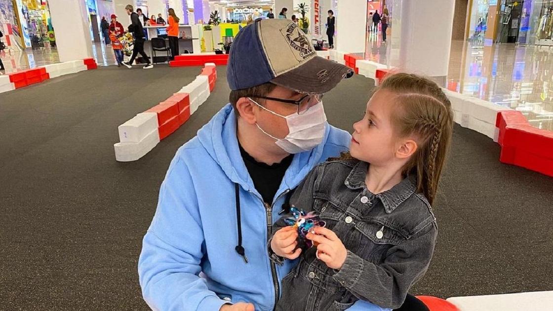 Гарик Харламов с дочерью