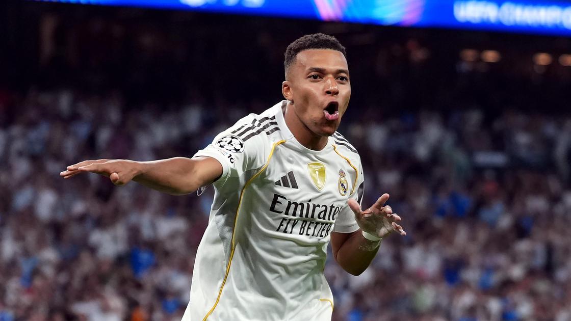 Французский футболист Килиан Мбаппе