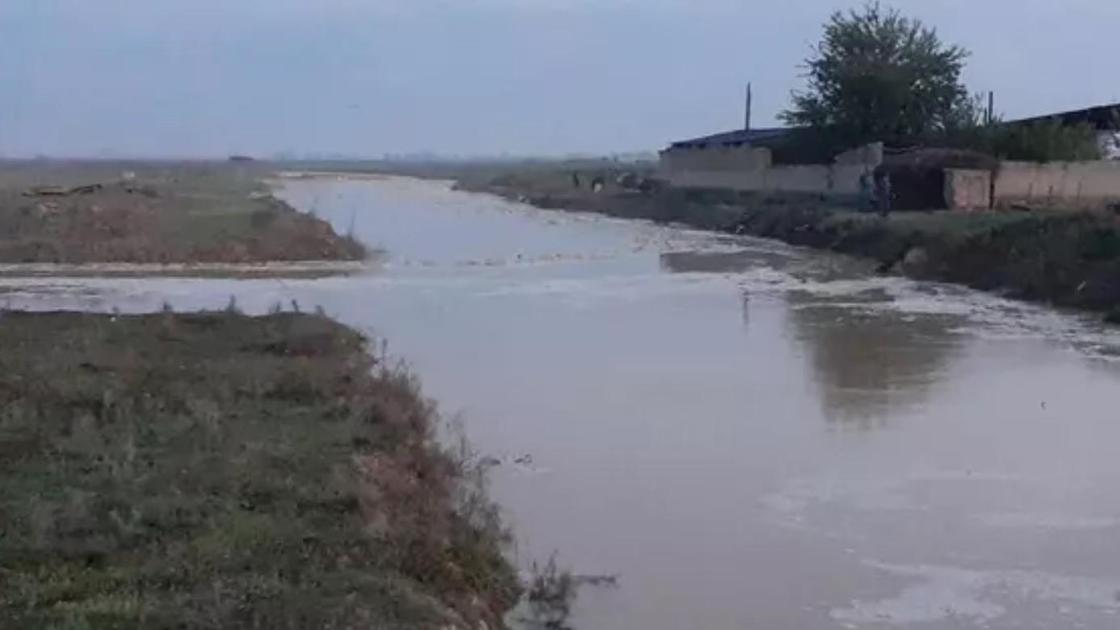 Наводнение в Туркестанской области
