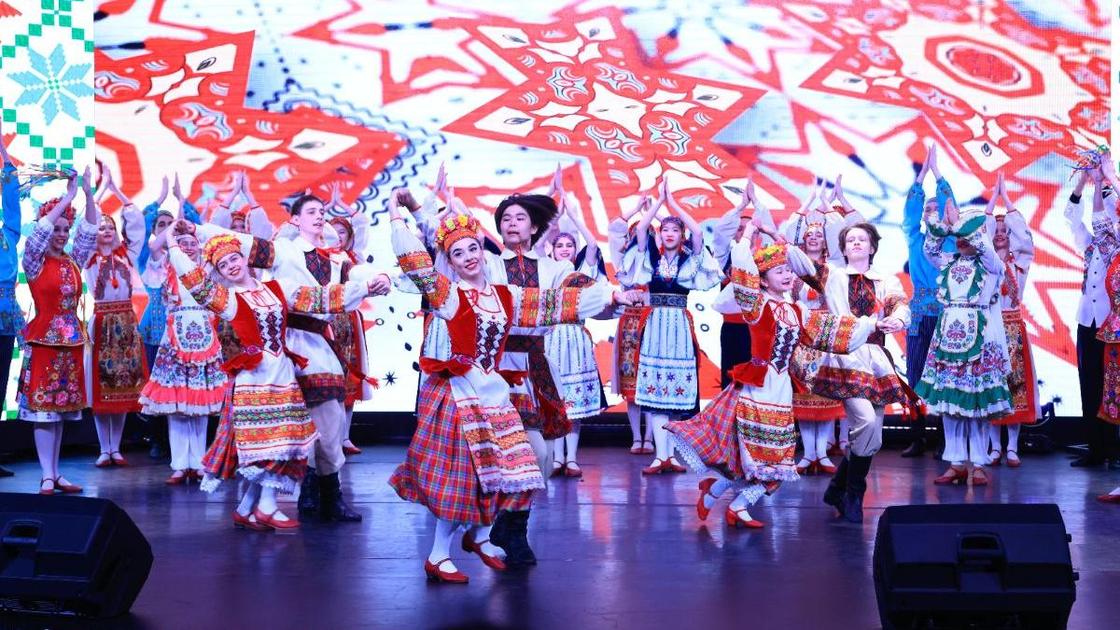 Празднование 30-летия Ассамблеи народа Казахстана