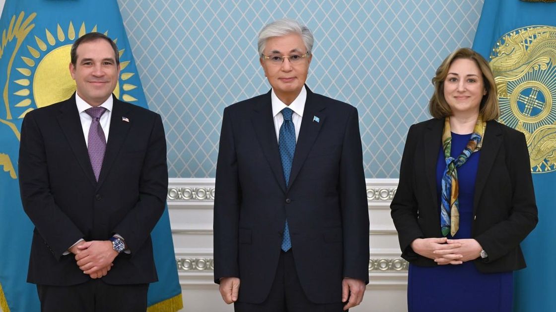 Касым-Жомарт Токаев и Арье Лайтстоун