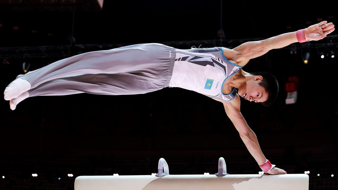 Казахстанский гимнаст Зейнолла Идрисов