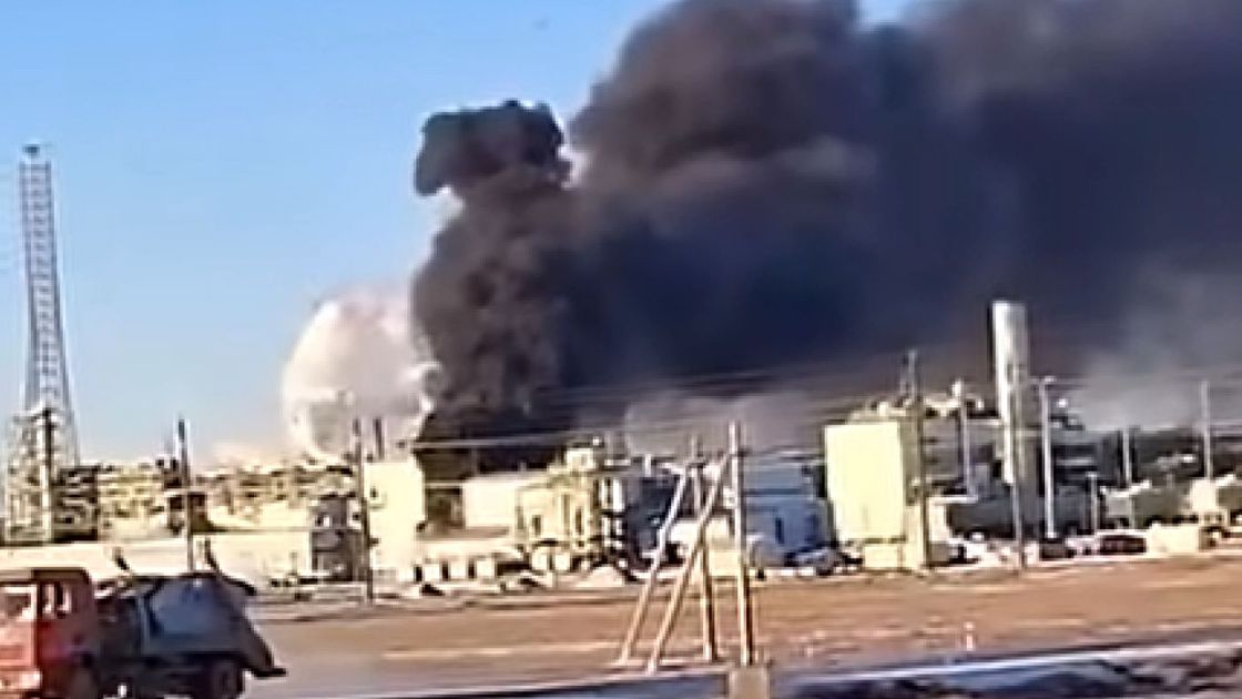 Пожар на месторождении Тенгиз