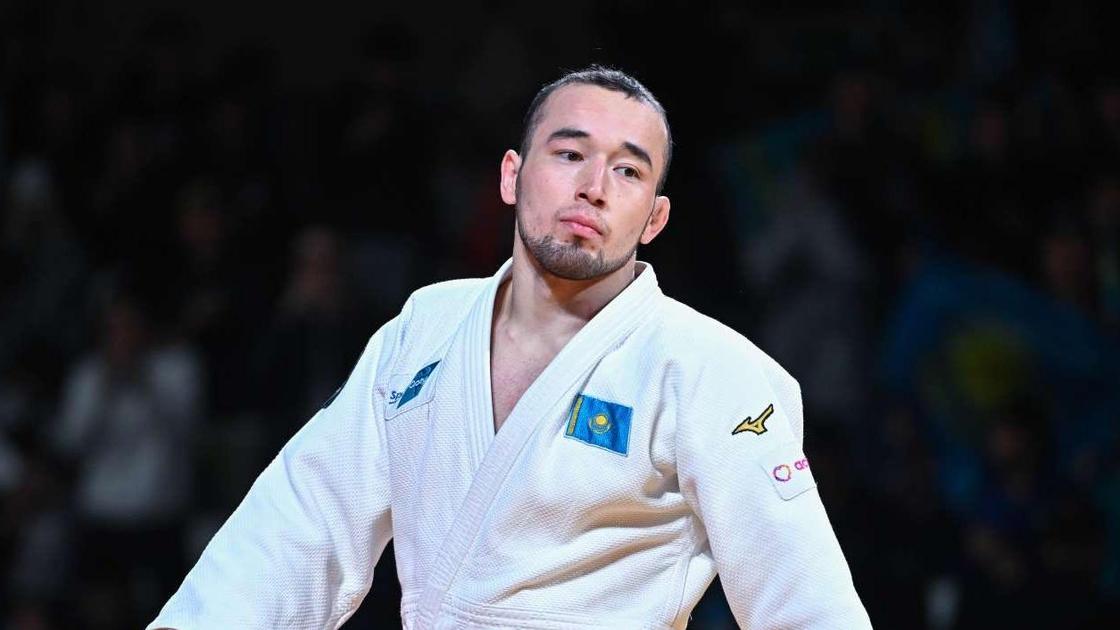 Казахстанский дзюдоист Абылайхан Жубаназар