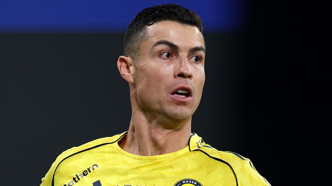 Португальский футболист Криштиану Роналду