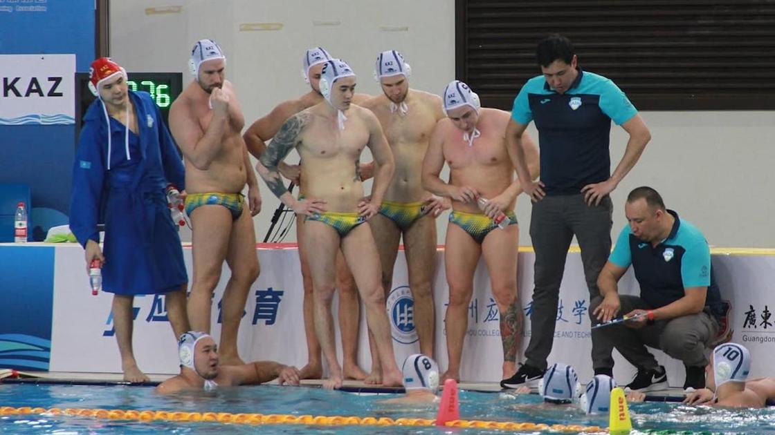 Сборная Казахстана по водному поло на ЧА-2025