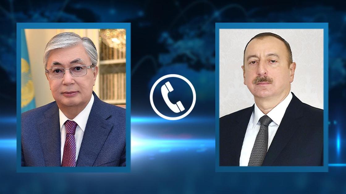 Касым-Жомарт Токаев и Ильхам Алиев
