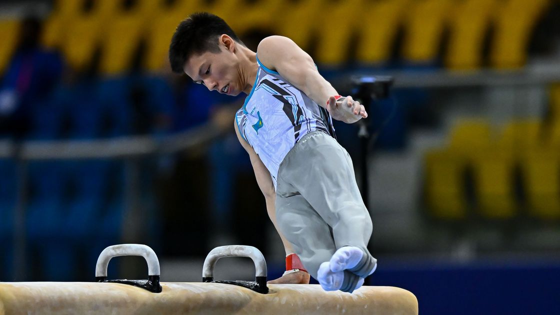 Казахстанский гимнаст Зейнолла Идрисов