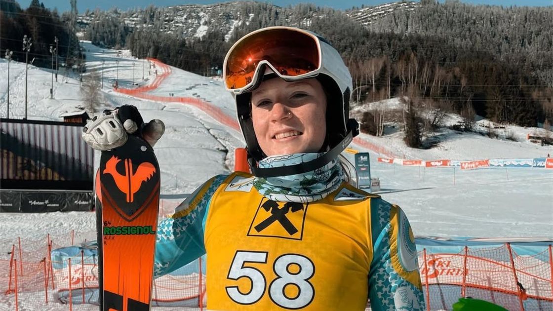 Казахстанская горнолыжница Александра Скороходова