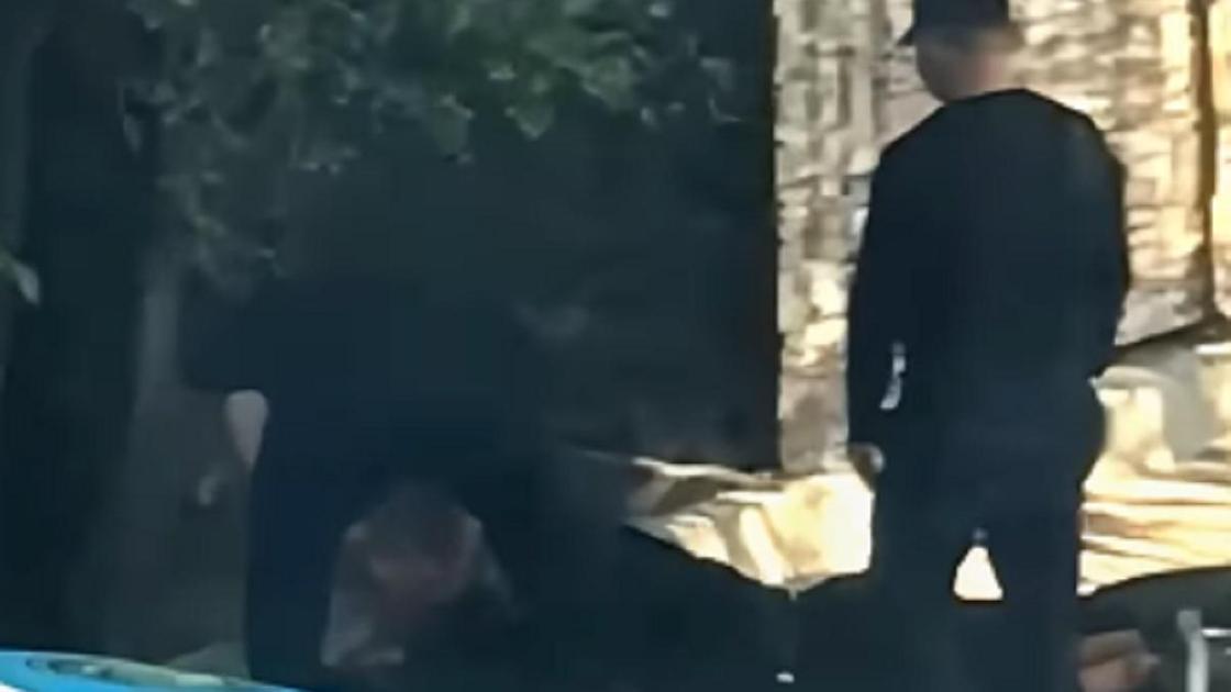 Задержание в Алматы