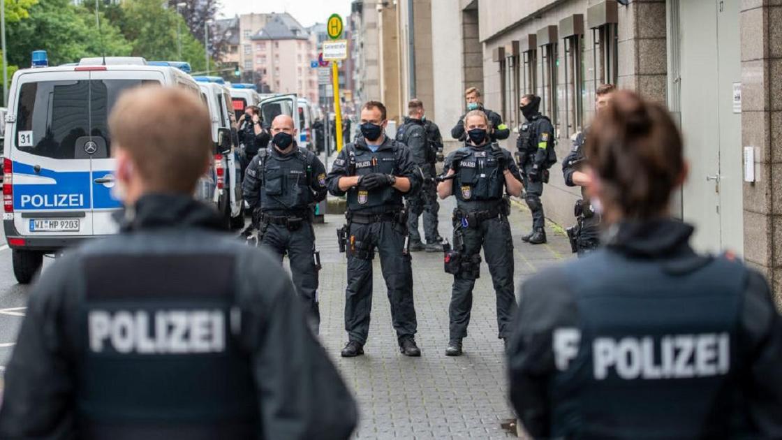 Полицейские в Германии