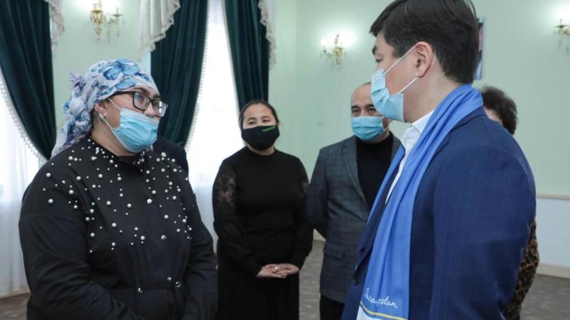 Встреча с жителями Кызылординской области