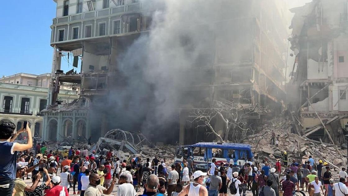 Взрыв в отеле в Гаване