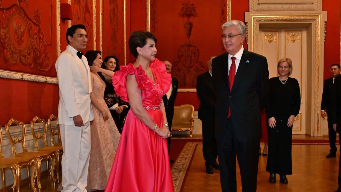 Касым-Жомарт Токаев и Роза Рымбаева