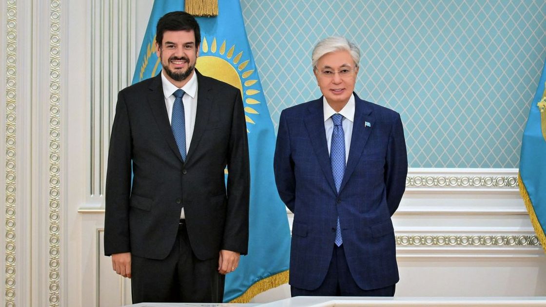 Педро Варгас Давид и Касым-Жомарт Токаев