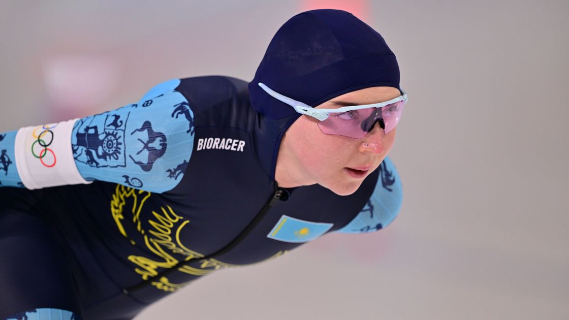 Казахстанская конькобежка Елизавета Голубева