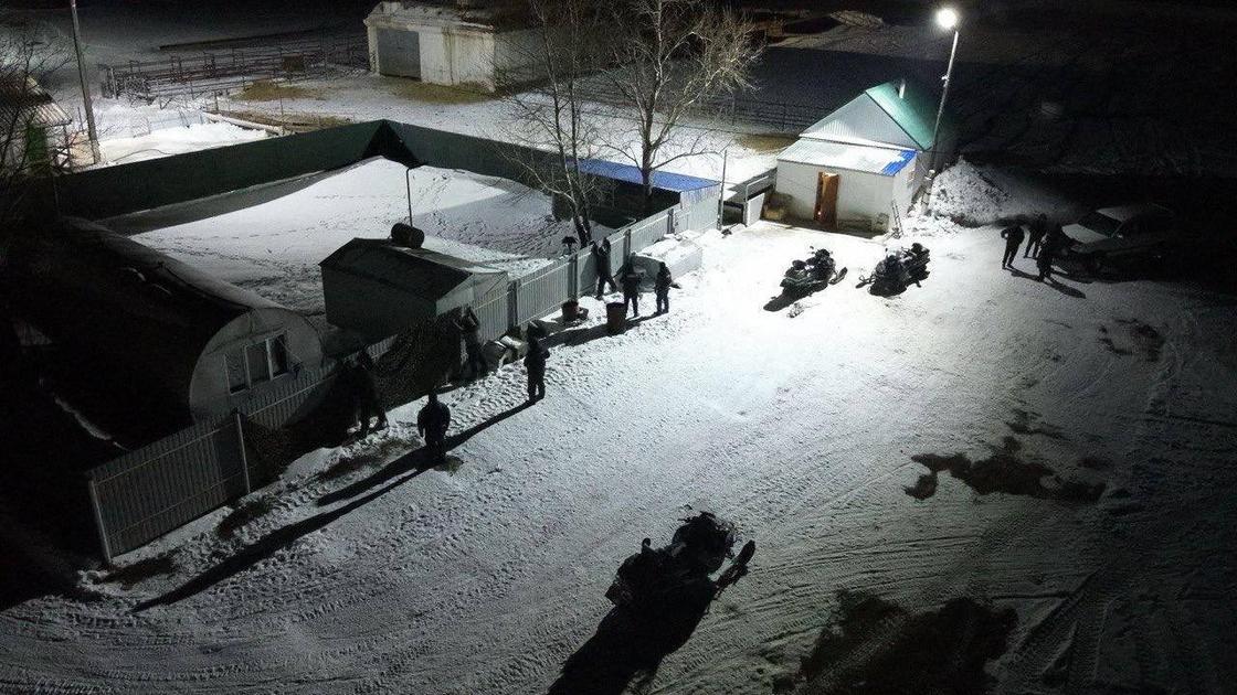 Задержание в селе Лесное Костнайской области