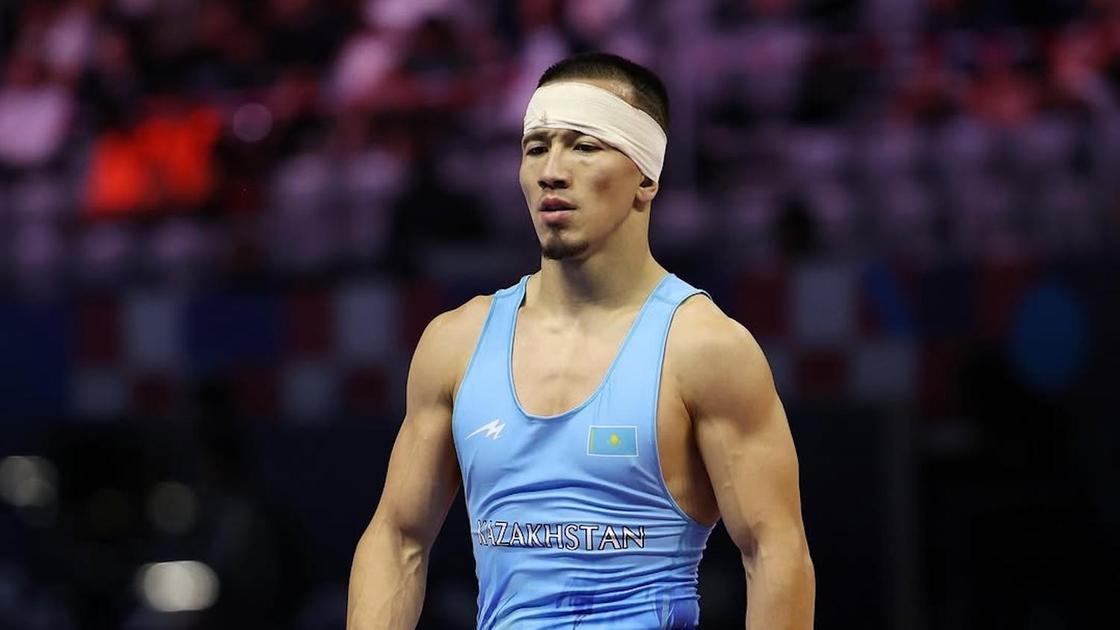 Казахстанский борец Айдос Султангали