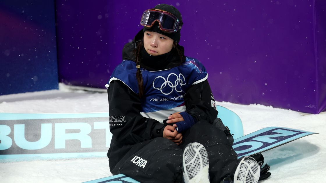 Южнокорейская сноубордистка Гаон Чой