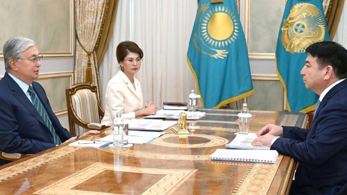 Қасым-Жомарт Тоқаев, Ғани Бейсембаев, Аида Балаева Қасым-Жомарт Тоқаев, Ғани Бейсембаев, Аида Балаева