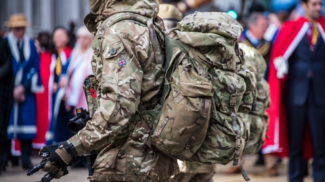 Британский солдат