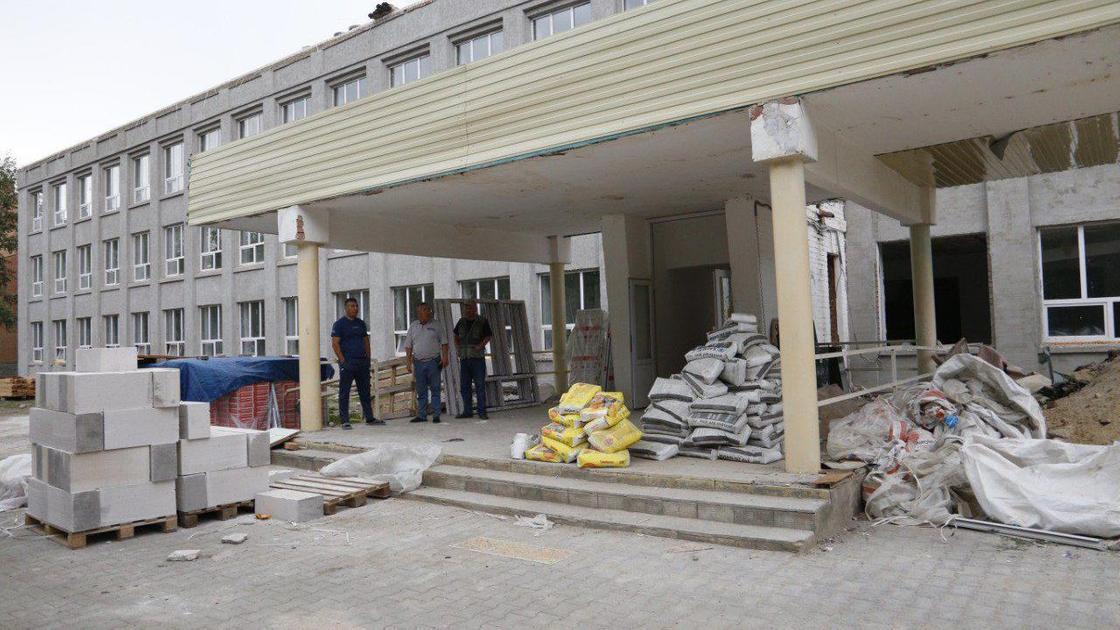 Ремонт школы