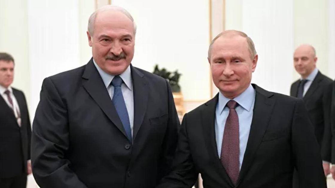 Путин Лукашенко 123