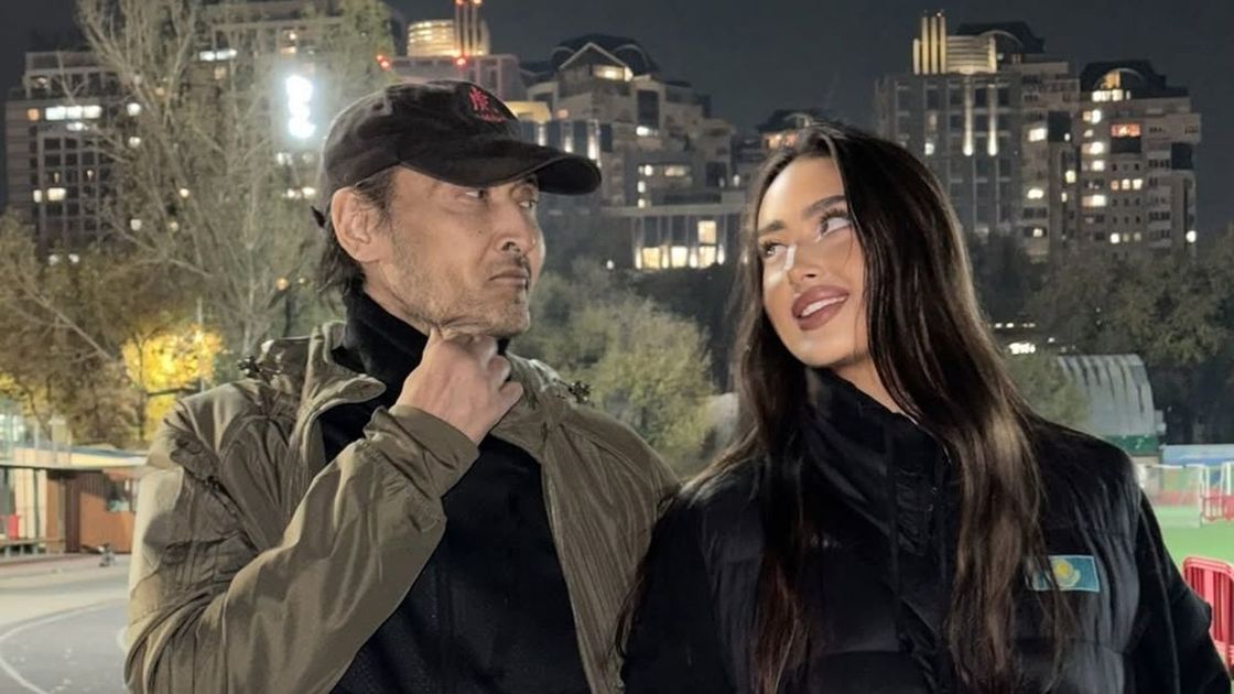 Мурат Бисенбин с дочерью