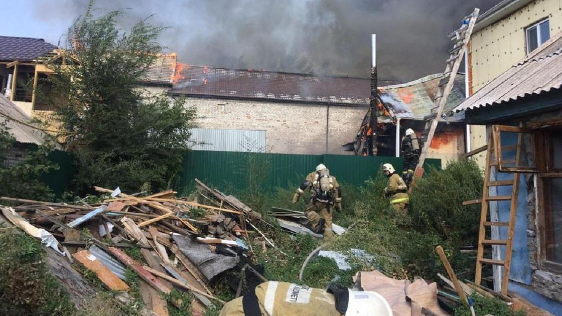 Взрыв в оружейном магазине в Костанае