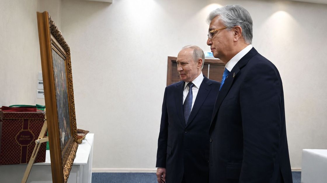 Токаев и Путин