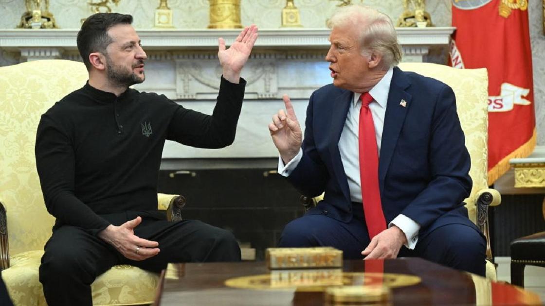 Дональд Трамп и Владимир Зеленский