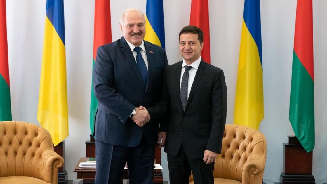 Александр Лукашенко и Владимир Зеленский