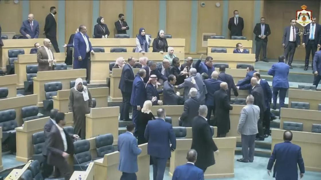 Депутаты парламента Иордании подрались в прямом эфире