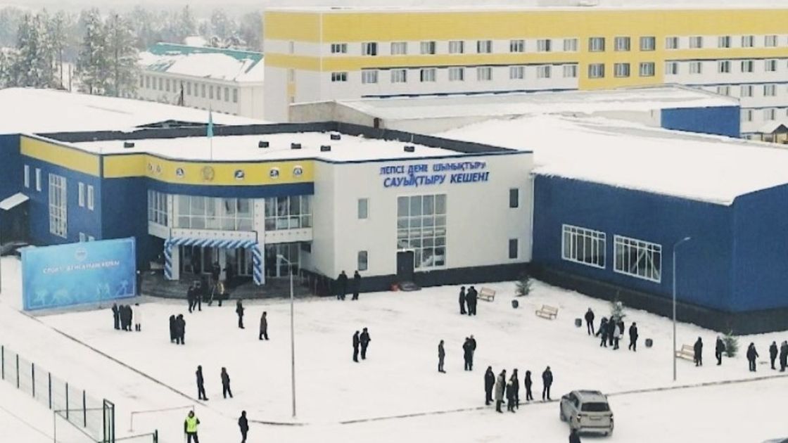 Спортивный комплекс в селе Лепсы