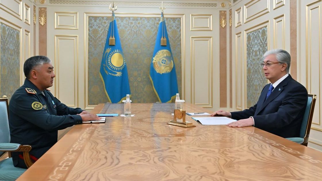 Касым-Жомарт Токаев и Айдос Мырзахметов
