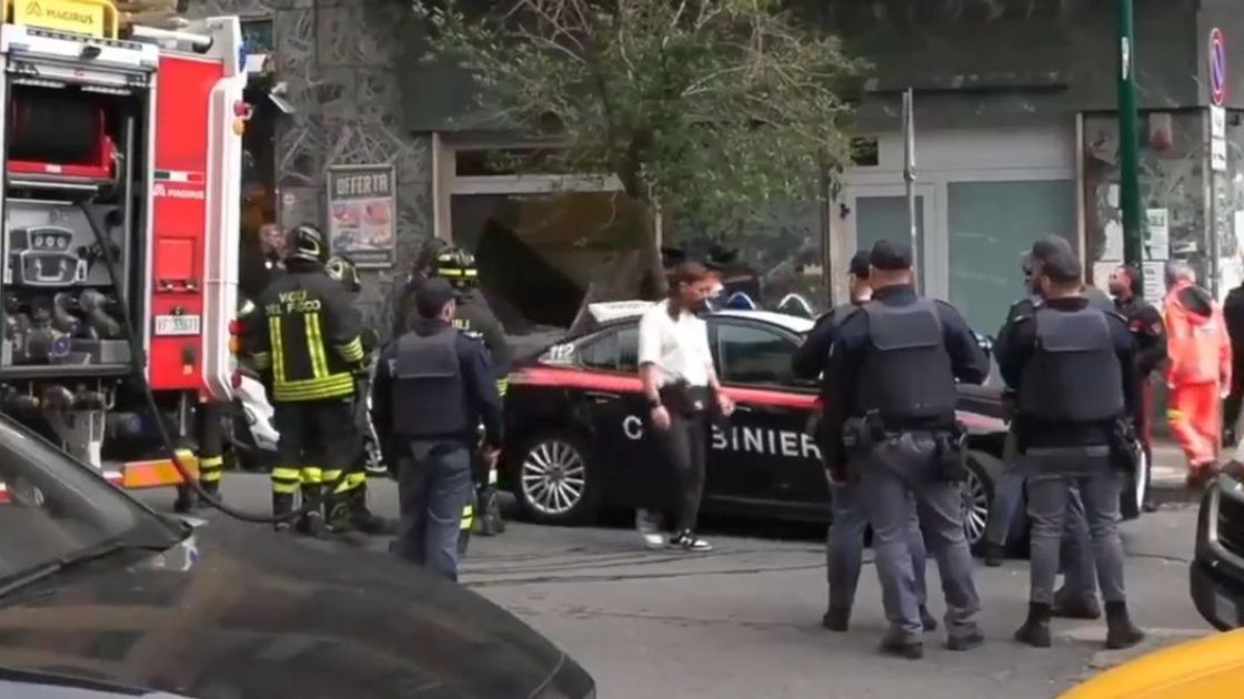 Ограбление банка в Италии