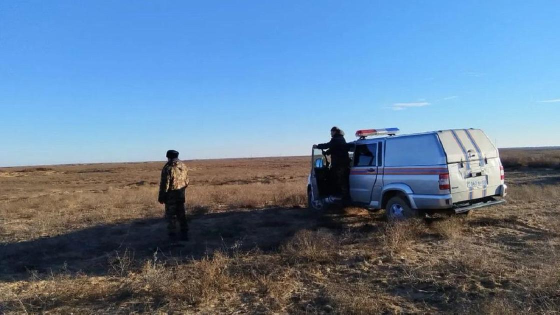 Поиски пропавшего в Атырауской области
