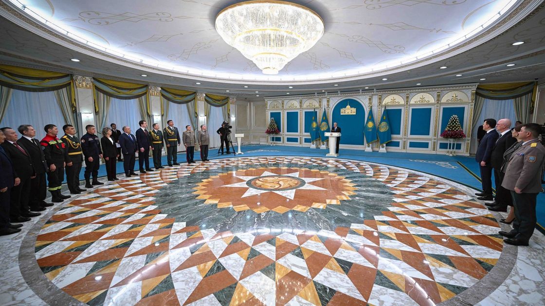 Церемония в честь Дня спасателя в Акорде