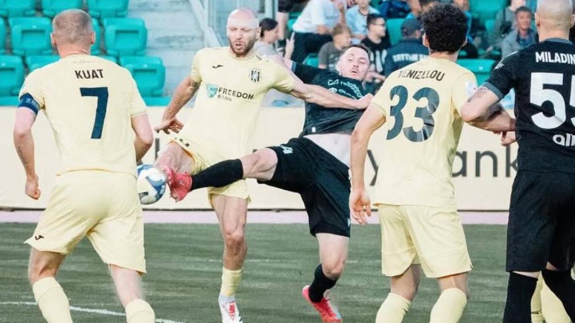 Матч "Тобол" - "Женис"