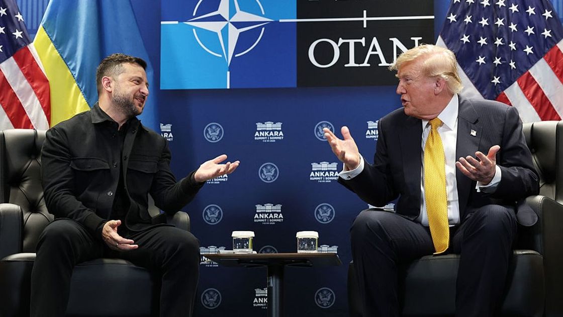 Зеленский и Трамп