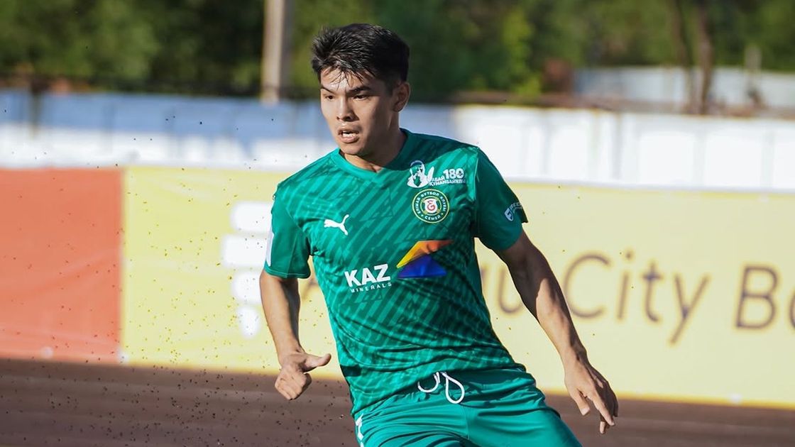 Казахстанский футболист Галымжан Кенжебек