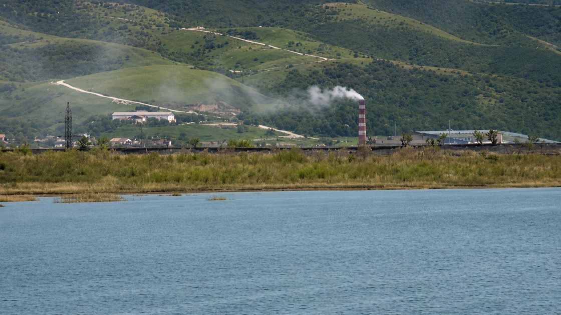 Хвостохранилище в Текели