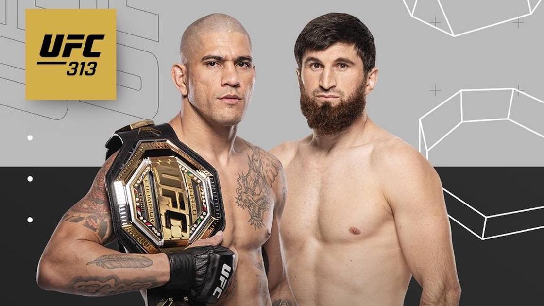 Бойцы ММА Алекс Перейра и Магомед Анкалаев (слева направо)