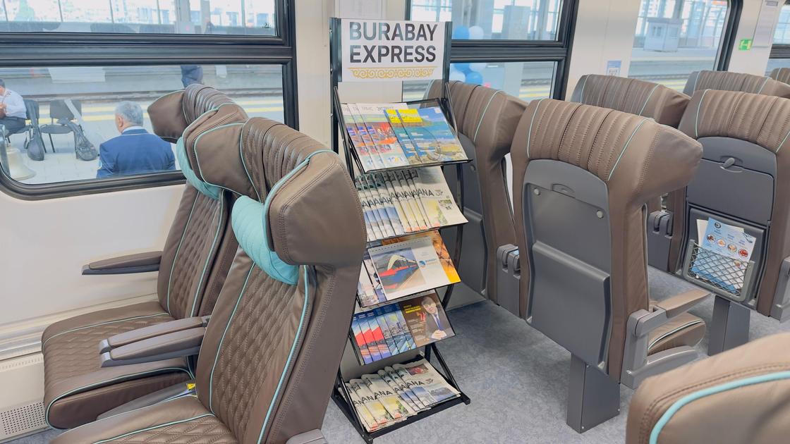 Burabay Express жаңа электрпойызы
