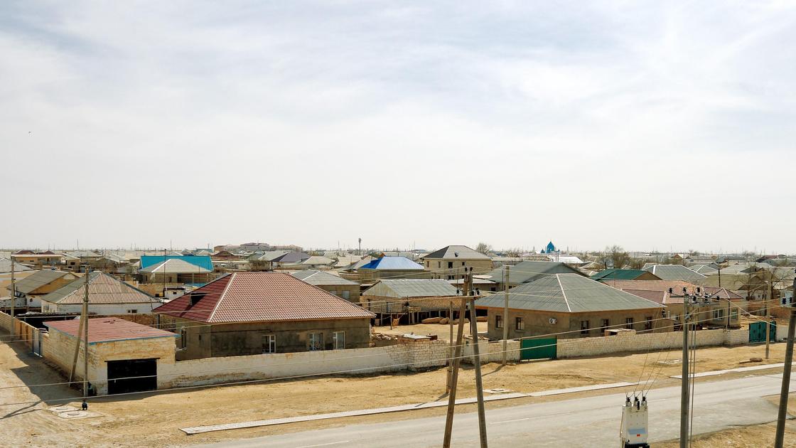 Село в Казахстане