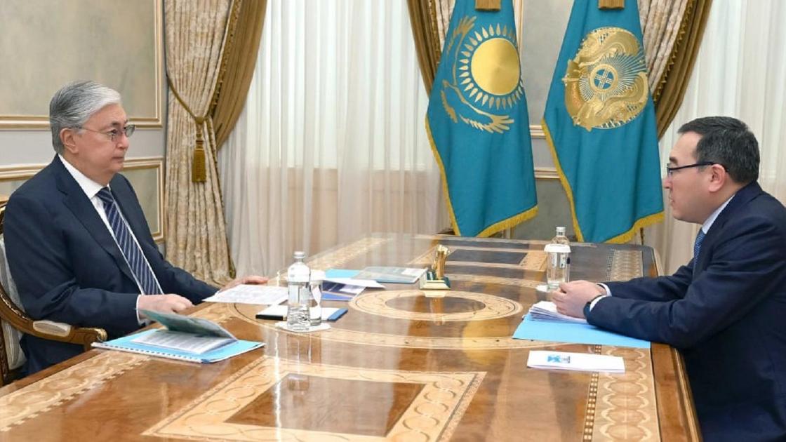 Президент Алматы облысының әкімін қабылдады