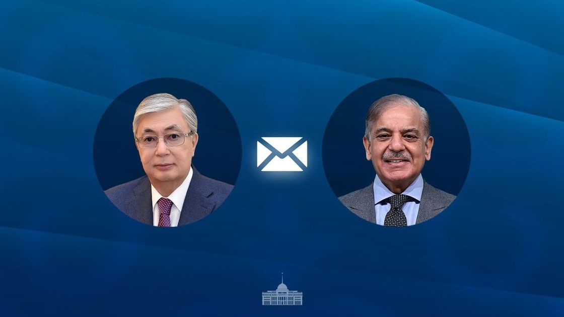 Касым-Жомарт Токаев и Шахбаз Шариф
