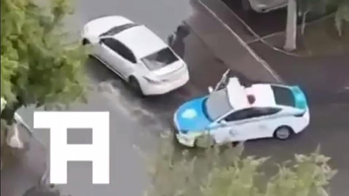 Полиция преследует возможных нарушителей на белом авто в Нур-Султане