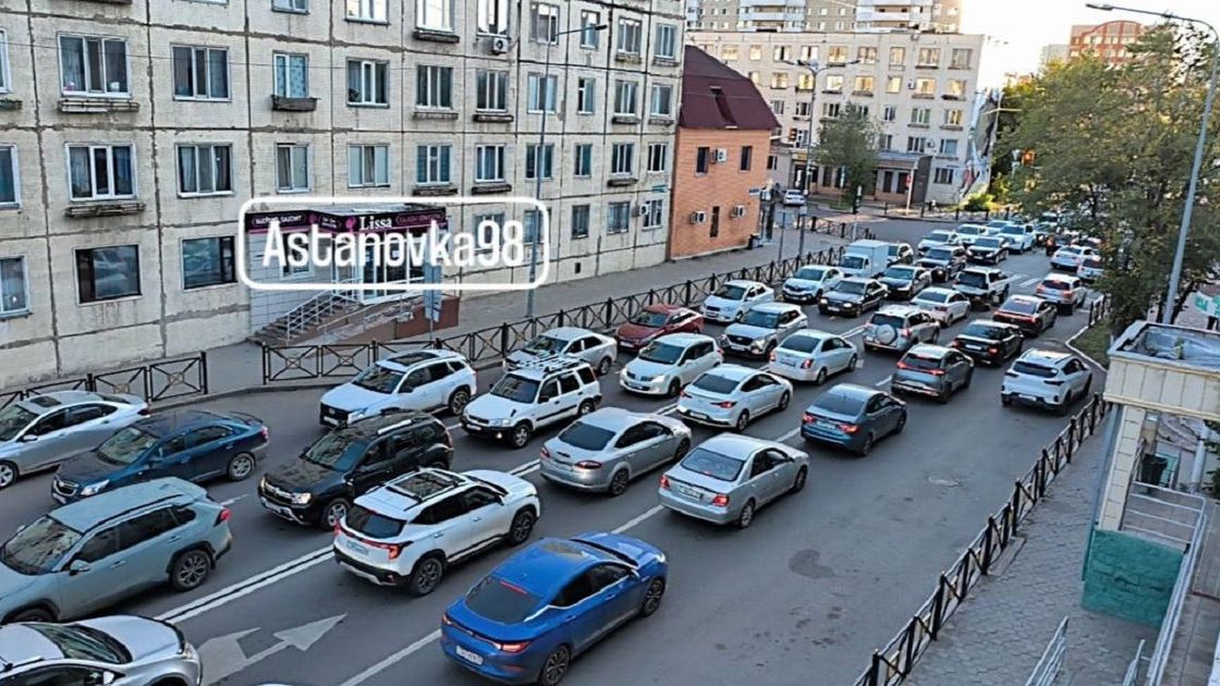 Пробки в Астане