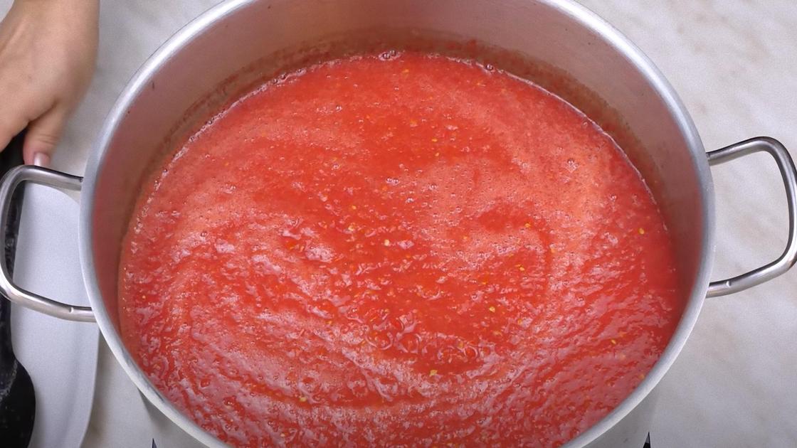 Кетчуп на зиму из томатного сока